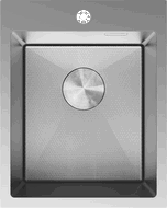 Mexen Solix nerezový dřez jednokomorový 400 x 500 mm, inox HC - 6406401000-01HC