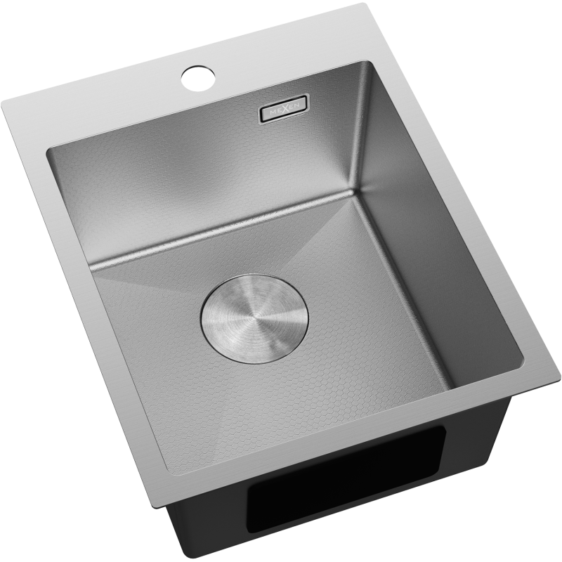 Mexen Solix nerezový dřez jednokomorový 400 x 500 mm, inox HC - 6406401000-01HC