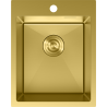 Mexen Solix ocelový dřez 1-komorový 400 x 500 mm, zlatý - 6406401000-55