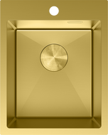 Mexen Solix ocelový dřez 1-komorový 400 x 500 mm, zlatý - 6406401000-55