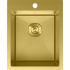 Mexen Solix dřez z nerezové oceli 1-komorový 400 x 500 mm, zlatý HC - 6406401000-55HC