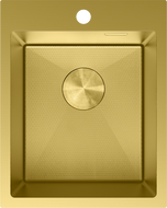 Mexen Solix dřez z nerezové oceli 1-komorový 400 x 500 mm, zlatý HC - 6406401000-55HC