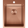 Mexen Solix nerezový dřez 1-komorový 400 x 500 mm, měď HC - 6406401000-65HC