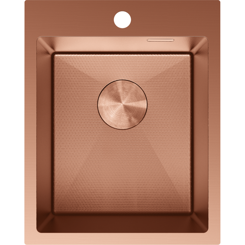 Mexen Solix nerezový dřez 1-komorový 400 x 500 mm, měď HC - 6406401000-65HC