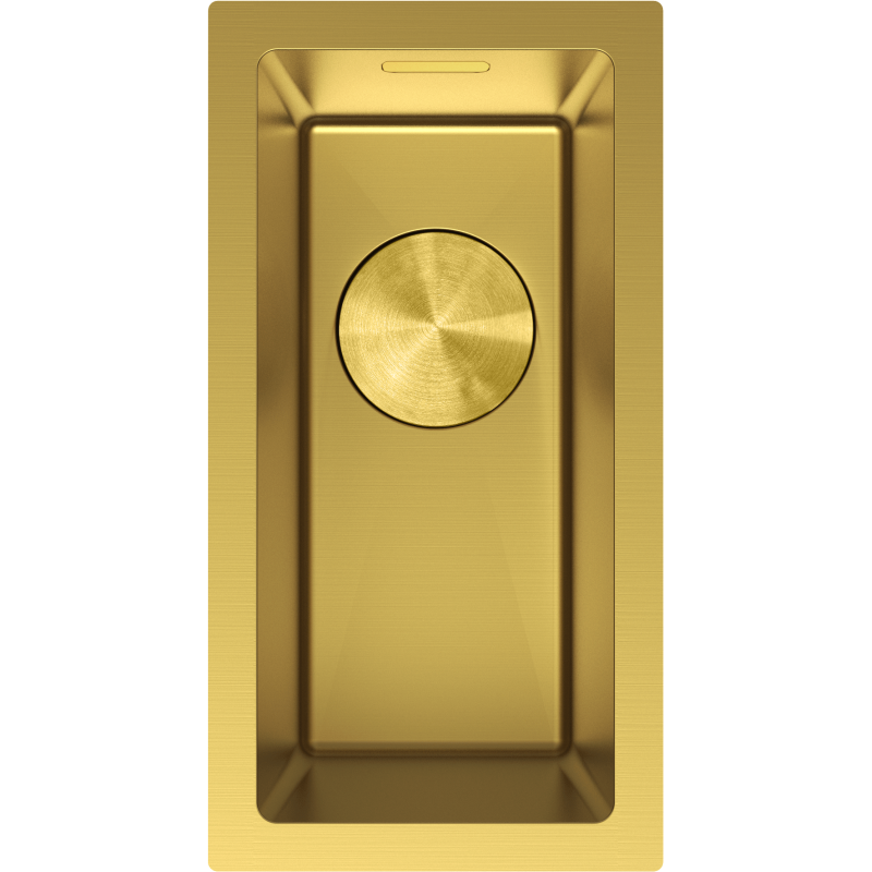 Mexen Trixo dřez ocelový 1-komorový 230 x 440 mm, zlatý - 6411221000-55