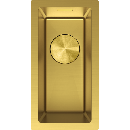 Mexen Trixo dřez ocelový 1-komorový 230 x 440 mm, zlatý - 6411221000-55