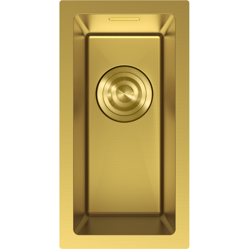 Mexen Trixo dřez ocelový 1-komorový 230 x 440 mm, zlatý - 6411221000-55