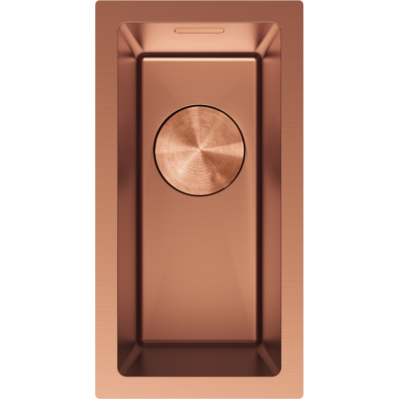 Mexen Trixo ocelový dřez 1-komorový 230 x 440 mm, měď - 6411221000-65