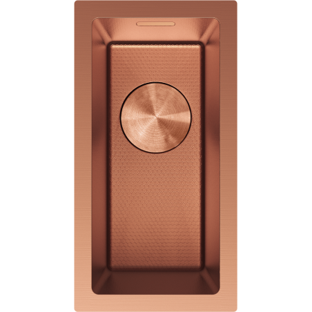 Mexen Trixo nerezový dřez 1-komorový 230 x 440 mm, měď HC - 6411221000-65HC