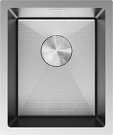 Mexen Trixo nerezový dřez 1-komorový 370 x 440 mm, inox HC - 6412371000-01HC