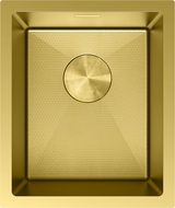 Mexen Trixo ocelový dřez 1-komorový 370 x 440 mm, zlatý HC - 6412371000-55HC