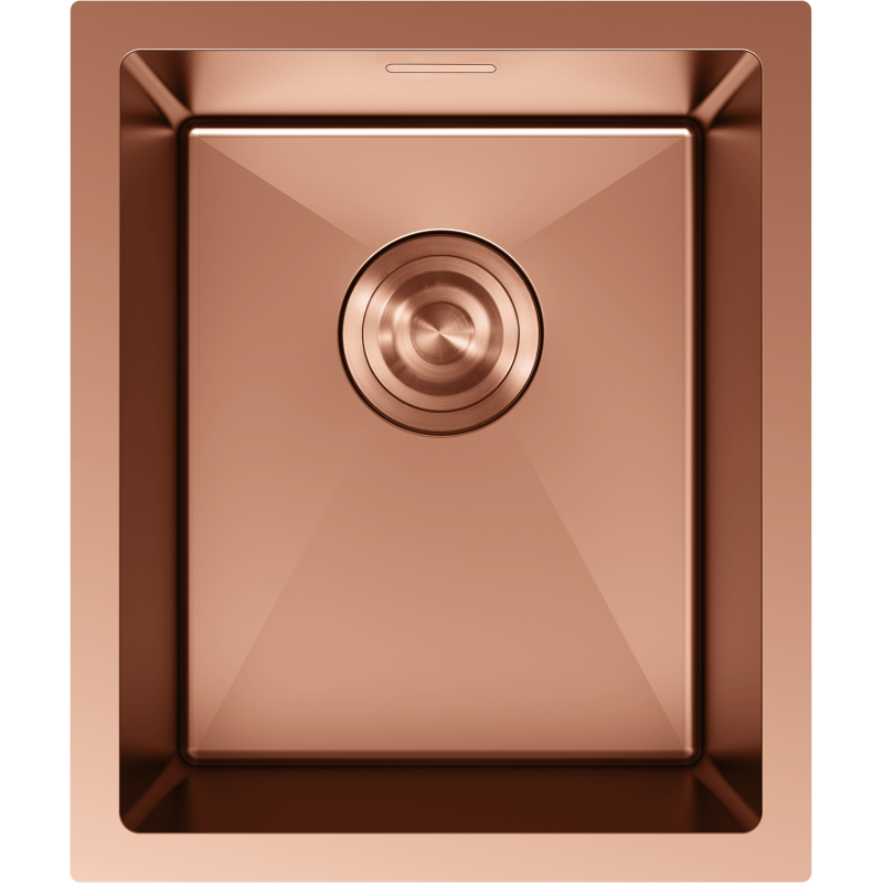 Mexen Trixo nerezový dřez s 1 komorou 370 x 440 mm, měď - 6412371000-65