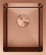 Mexen Trixo ocelový dřez 1-komorový 370 x 440 mm, měď HC - 6412371000-65HC