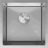 Mexen Trixo nerezový dřez 1-komorový 440 x 440 mm, inox - 6413441000-01