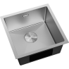 Mexen Trixo nerezový dřez 1-komorový 440 x 440 mm, inox - 6413441000-01