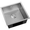 Mexen Trixo nerezový dřez 1-komorový 440 x 440 mm, inox HC - 6413441000-01HC