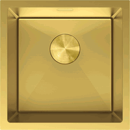Mexen Trixo kuchyňský dřez 1-komorový 440 x 440 mm, zlatý - 6413441000-55