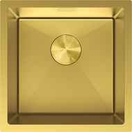 Mexen Trixo kuchyňský dřez 1-komorový 440 x 440 mm, zlatý - 6413441000-55
