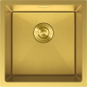 Mexen Trixo dřez ocelový 1-komorový 440 x 440 mm, zlatý HC - 6413441000-55HC
