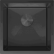 Mexen Trixo dřez ocelový 1-komorový 440 x 440 mm, černý HC - 6413441000-70HC