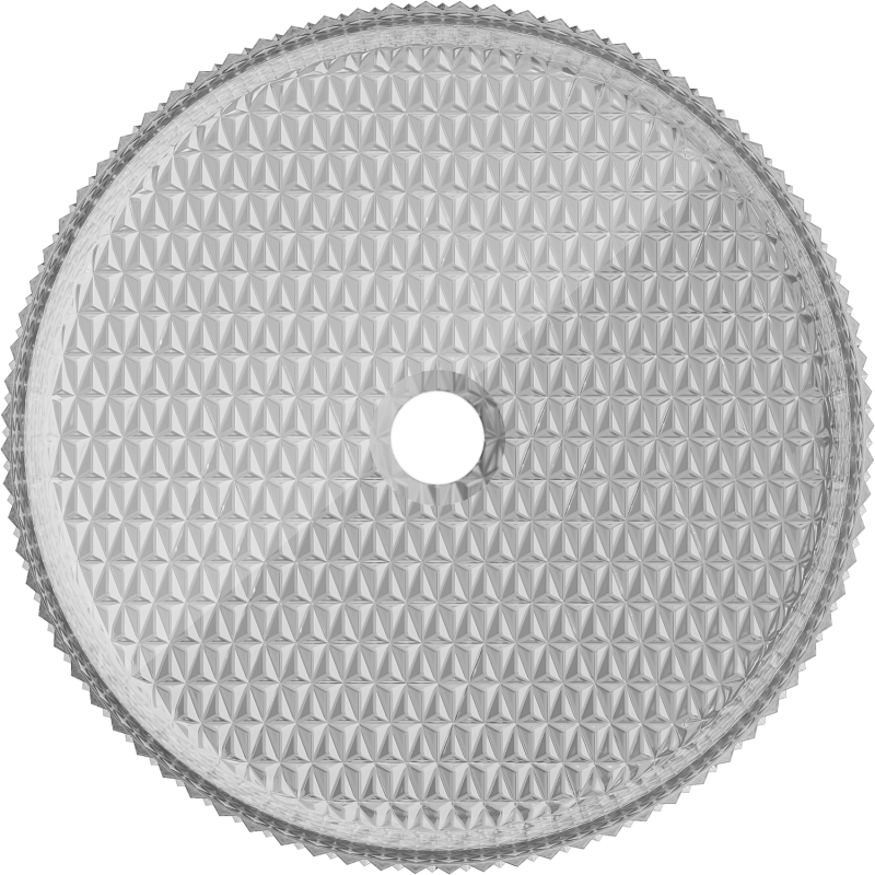 Mexen Aura skleněné umyvadlo na desku 39 x 39 cm, šedé - 24013966