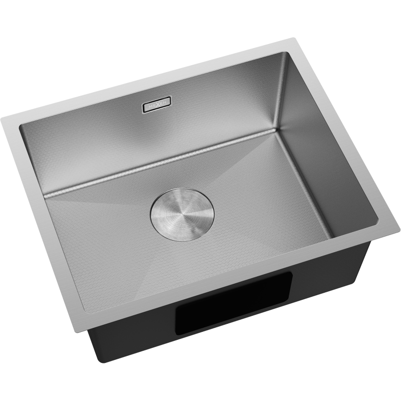 Mexen Trixo dřez ocelový 1-komorový 540 x 440 mm, inox HC - 6414541000-01HC