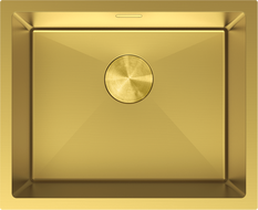 Mexen Trixo ocelový dřez 1-komorový 540 x 440 mm, zlatý - 6414541000-55