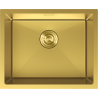 Mexen Trixo ocelový dřez 1-komorový 540 x 440 mm, zlatý - 6414541000-55