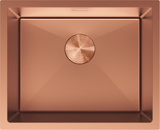 Mexen Trixo nerezový dřez s 1 komorou 540 x 440 mm, měď - 6414541000-65