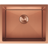 Mexen Trixo dřez ocelový 1-komorový 540 x 440 mm, měď HC - 6414541000-65HC