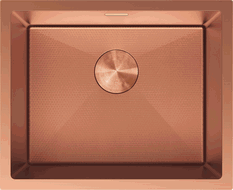 Mexen Trixo dřez ocelový 1-komorový 540 x 440 mm, měď HC - 6414541000-65HC