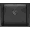 Mexen Trixo kuchyňský dřez nerezový 1-komorový 540 x 440 mm, černý - 6414541000-70