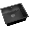 Mexen Trixo dřez ocelový 1-komorový 540 x 440 mm, černý HC - 6414541000-70HC