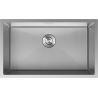 Mexen Trixo ocelový dřez 1-komorový 750 x 440 mm, inox HC - 6415751000-01HC