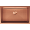 Mexen Trixo ocelový dřez 1-komora 750 x 440 mm, měď HC - 6415751000-65HC