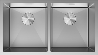 Mexen Binox dřez ocelový 2-komorový 800 x 450 mm, inox - 6421802000-01