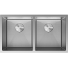 Mexen Binox nerezový dřez 2-komorový 800 x 450 mm, inox HC - 6421802000-01HC