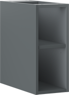 Mexen Box-A otevřená skříňka s policí 20 cm, grafit mat - 91AX2-0200-470-0-66