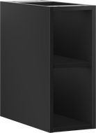 Mexen Box-A otevřená skříňka s policí 20 cm, černá mat - 91AX2-0200-470-0-71