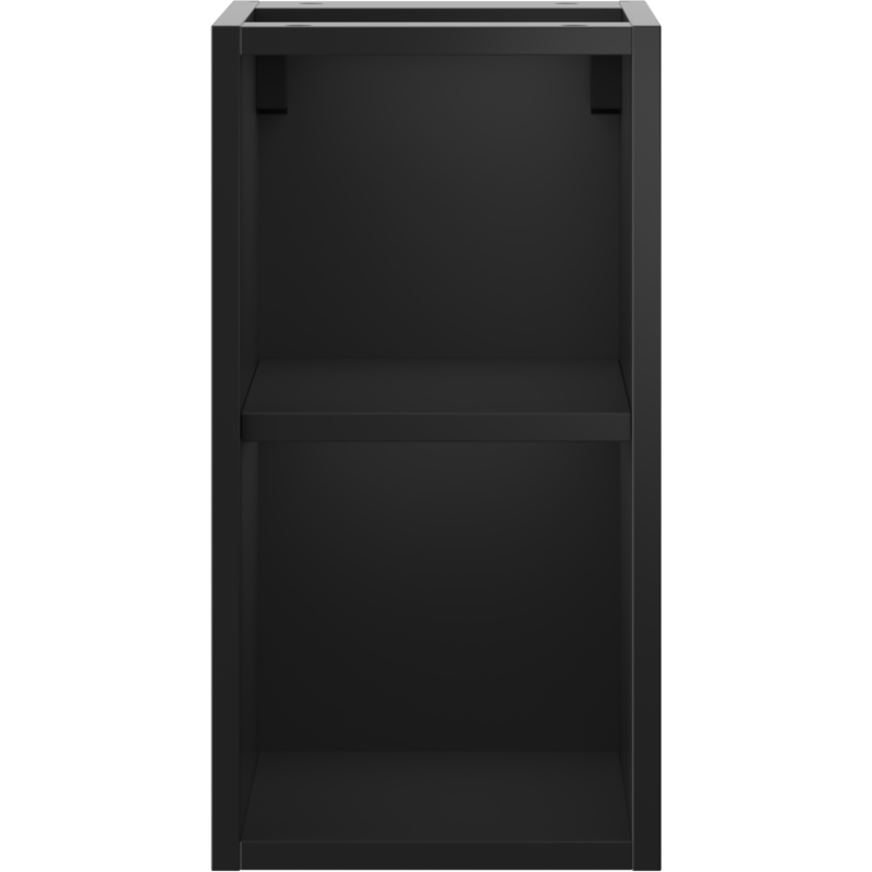 Mexen Box-A otevřená skříňka s policí 25 cm, černá mat - 91AX2-0250-470-0-71