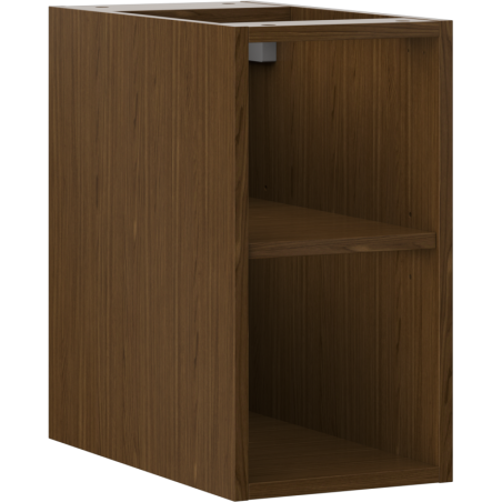 Mexen Box-A otevřená skříňka s policí 25 cm, ořech - 91AX2-0250-470-0-86