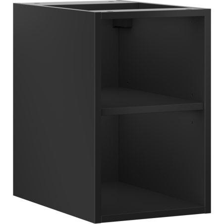 Mexen Box-A otevřená skříňka s policí 30 cm, černá mat - 91AX2-0300-470-0-71