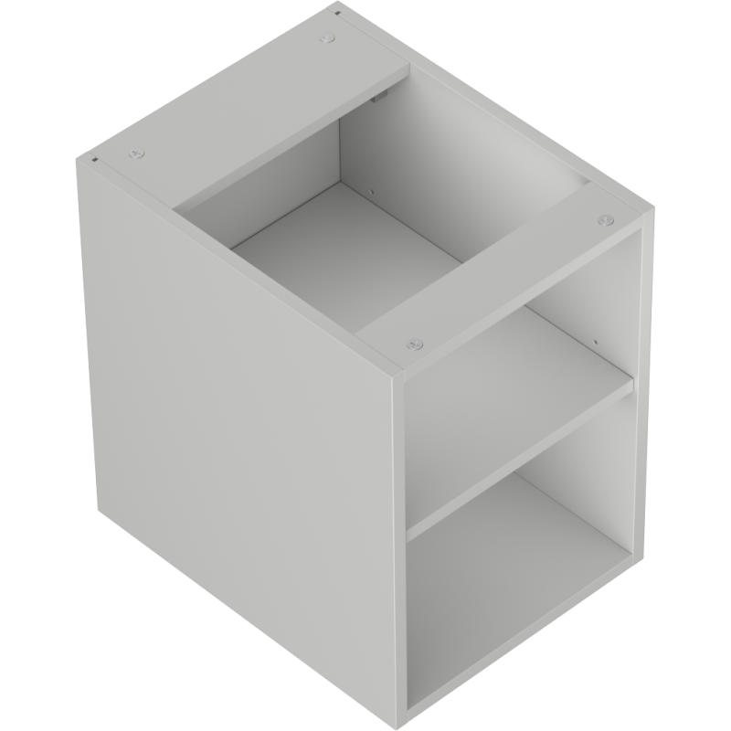 Mexen Box-A otevřená skříňka s policí 35 cm, šedá mat - 91AX2-0350-470-0-62