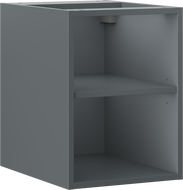 Mexen Box-A otevřená skříňka s policí 35 cm, grafit mat - 91AX2-0350-470-0-66