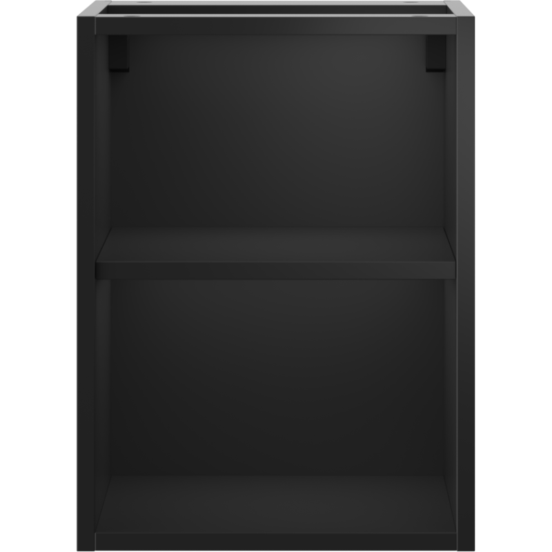 Mexen Box-A otevřená skříňka s policí 35 cm, černá mat - 91AX2-0350-470-0-71