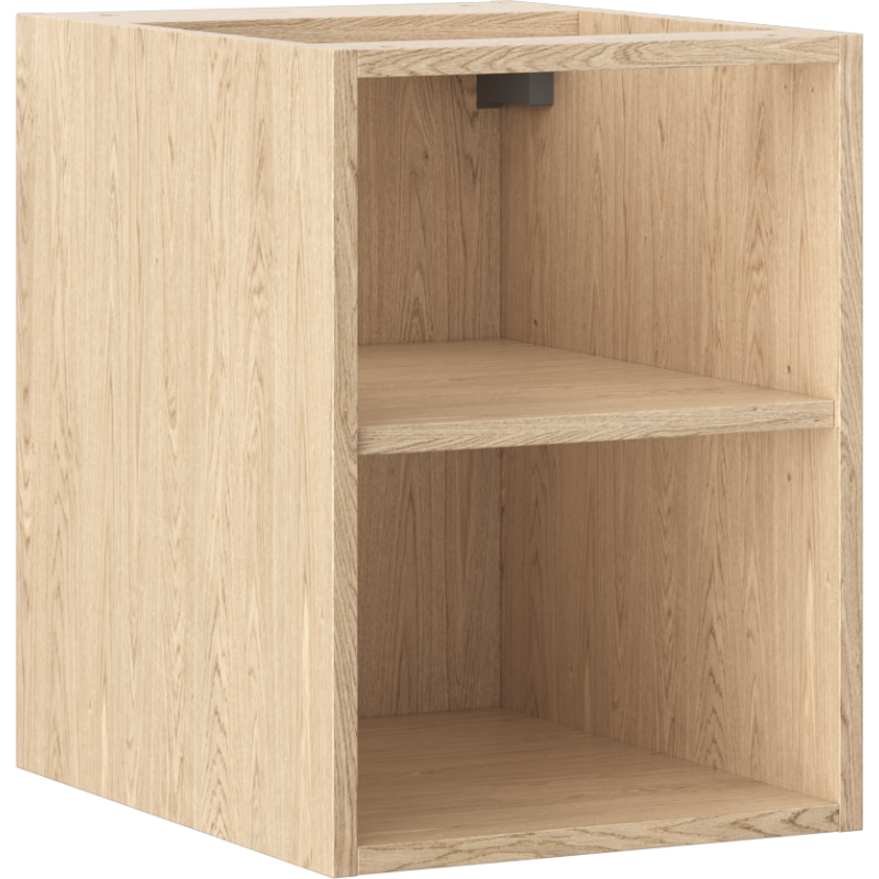 Mexen Box-A otevřená skříňka s policí 35 cm, dub - 91AX2-0350-470-0-81