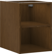 Mexen Box-A otevřená skříňka s poličkou 35 cm, ořech - 91AX2-0350-470-0-86