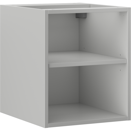 Mexen Box-A otevřená skříňka s policí 40 cm, šedá mat - 91AX2-0400-470-0-62