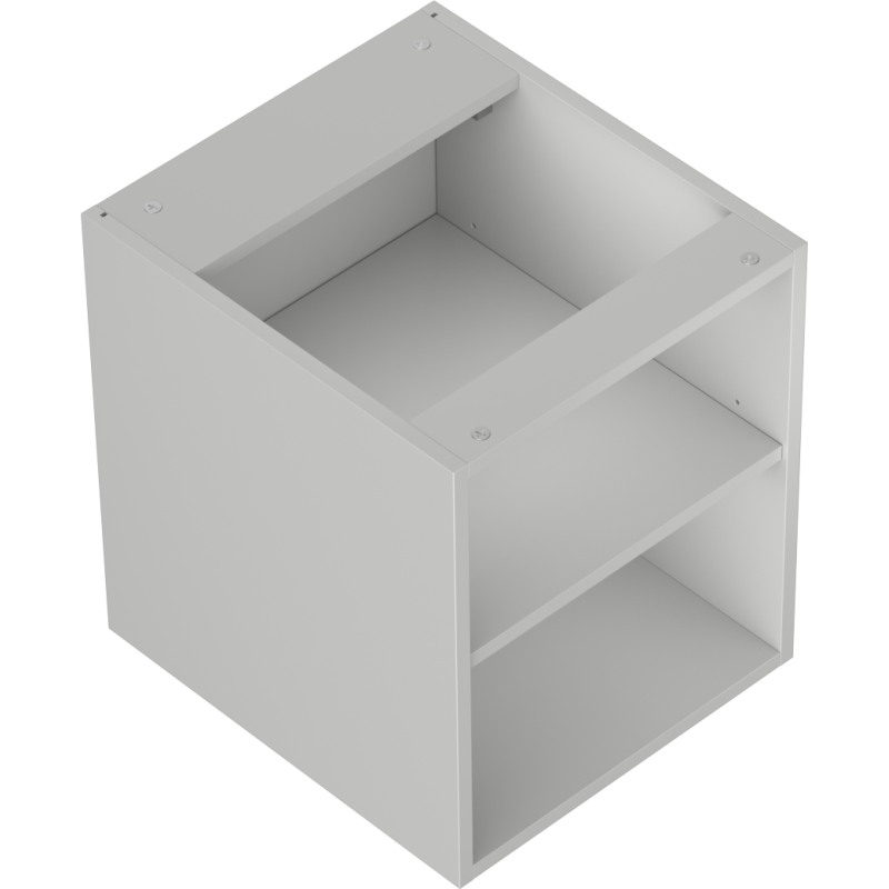 Mexen Box-A otevřená skříňka s policí 40 cm, šedá mat - 91AX2-0400-470-0-62