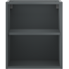 Mexen Box-A otevřená skříňka s policí 40 cm, grafit mat - 91AX2-0400-470-0-66